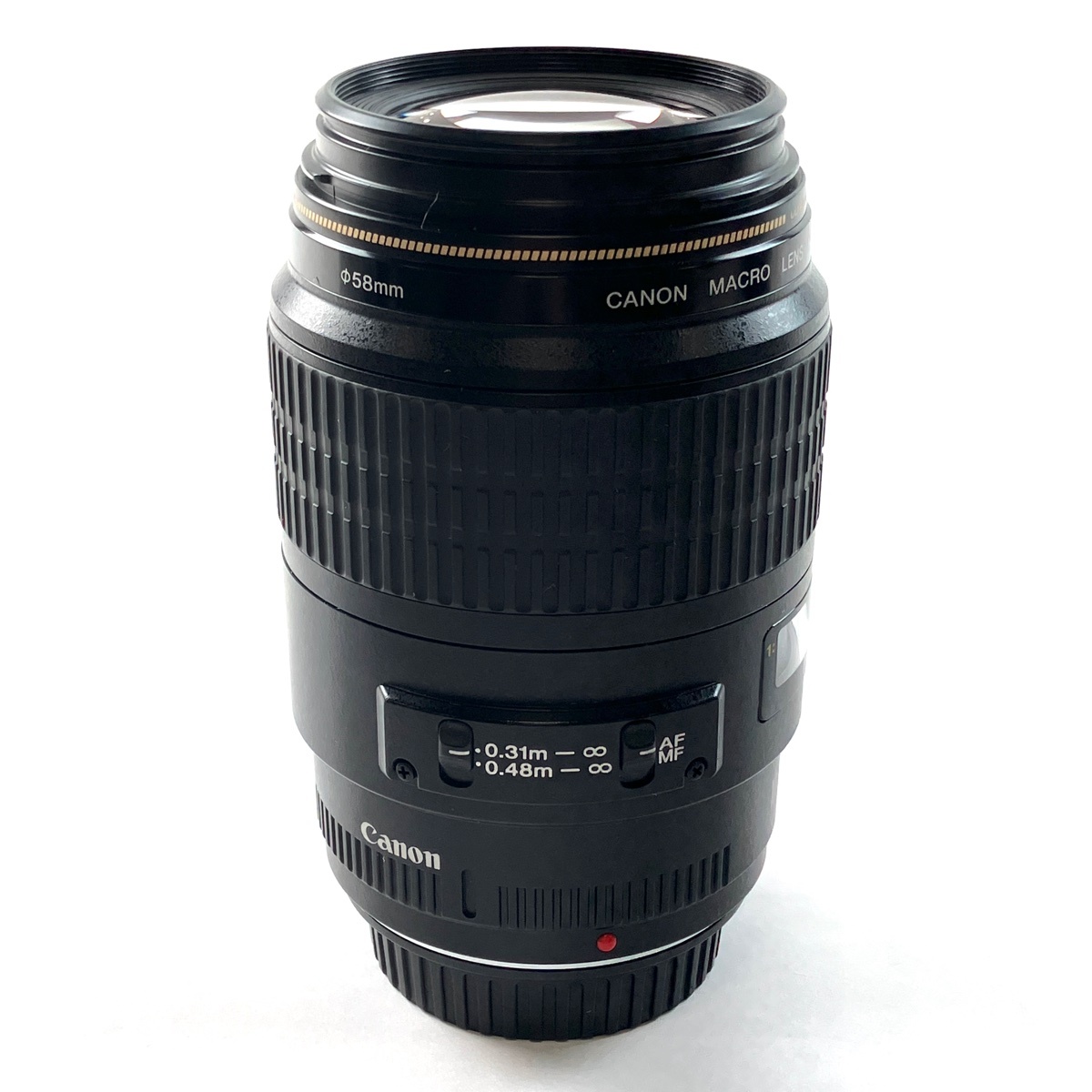 キヤノン Canon EF 100mm F2.8 MACRO USM 一眼カメラ用レンズ（オートフォーカス） 【中古】の画像4