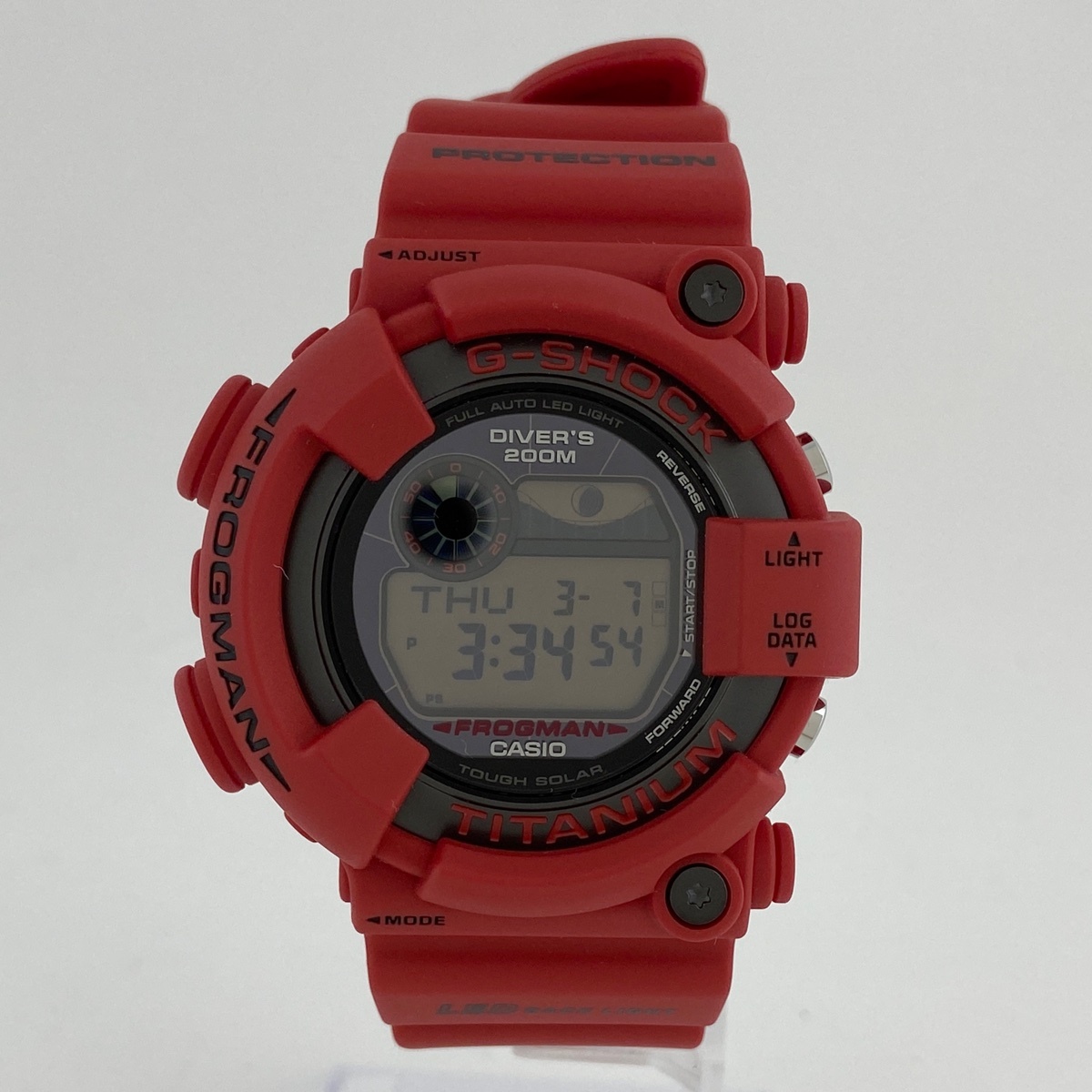 【ジャンク品】カシオ CASIO 美品 G-SHOCK フロッグマン 30周年記念モデル 腕時計 ソーラー 【中古】の画像2