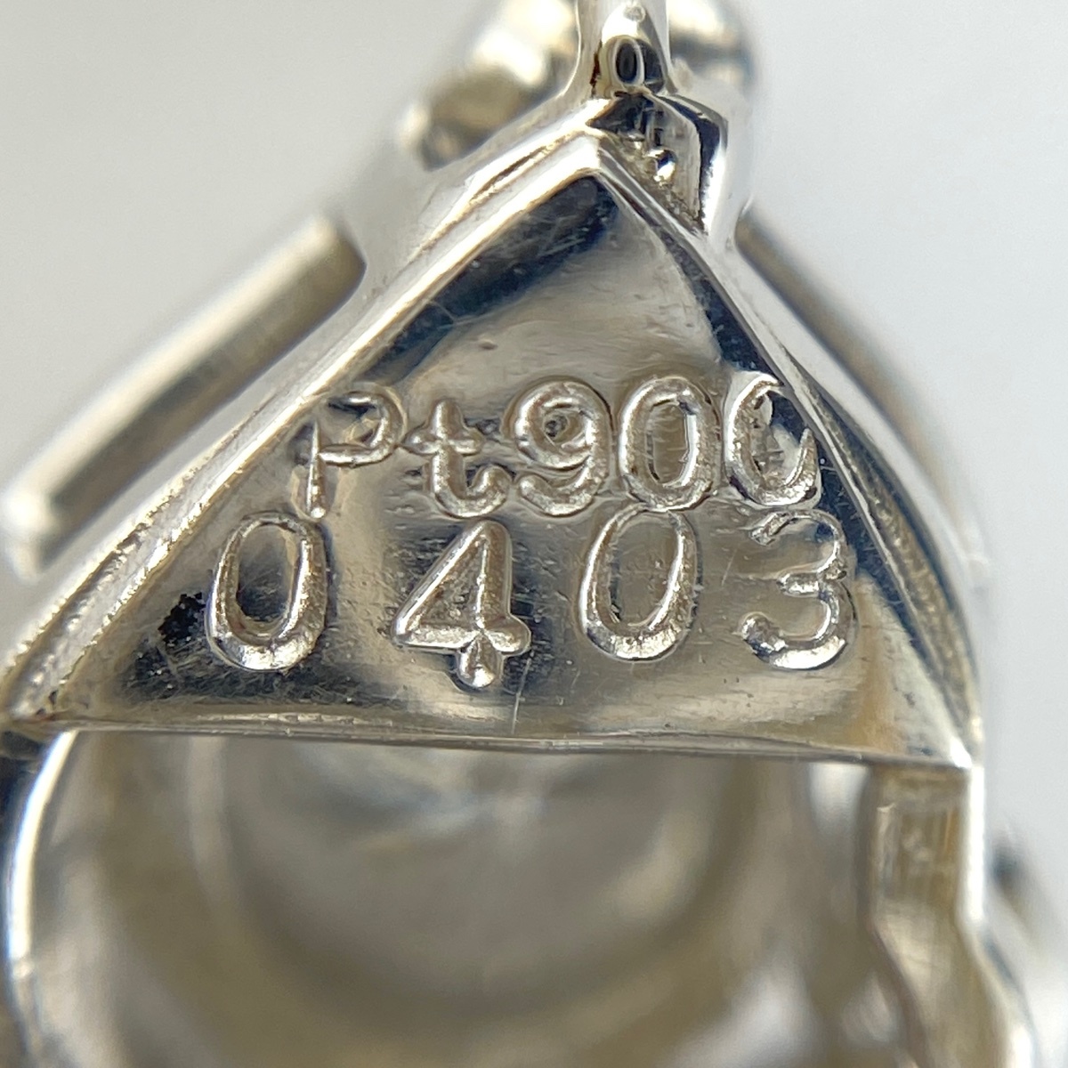  бриллиант дизайн серьги платина серьги Pt900 бриллиант женский [ б/у ]