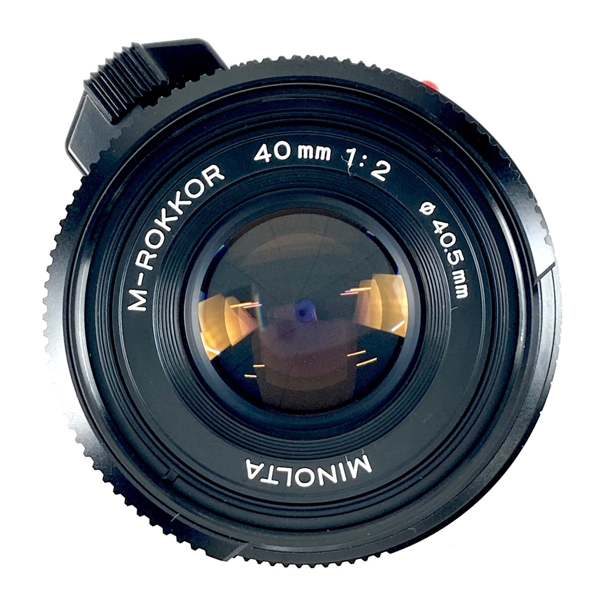 ミノルタ MINOLTA M-ROKKOR 40mm F2 ライカ Mマウント レンジファインダーカメラ用レンズ 【中古】の画像4