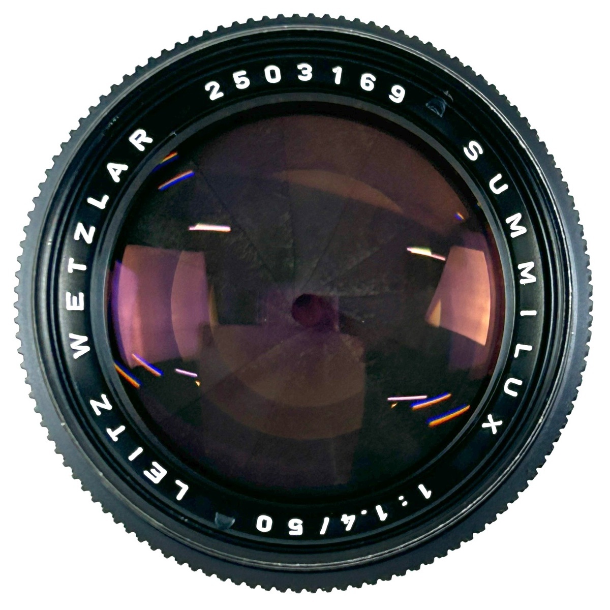 ライカ LEICA SUMMILUX 50mm F1.4 第2世代 ズミルックス Mマウント レンジファインダーカメラ用レンズ 【中古】の画像4