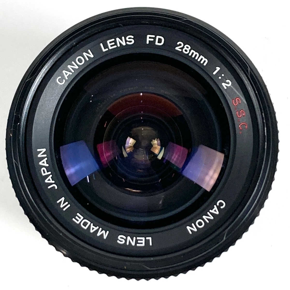 キヤノン Canon FD 28mm F2 S.S.C. 一眼カメラ用レンズ（マニュアルフォーカス） 【中古】の画像4