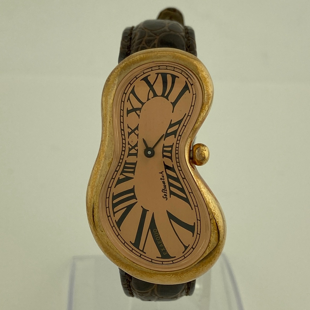 【ジャンク品】Soft Watch 美品 ザルバドール ダリ 記憶の固執 柔らかい時計 腕時計 クォーツ 【中古】の画像2