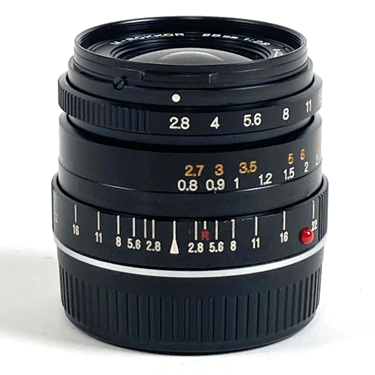 ミノルタ MINOLTA M-ROKKOR 28mm F2.8 ライカ Mマウント レンジファインダーカメラ用レンズ 【中古】の画像1