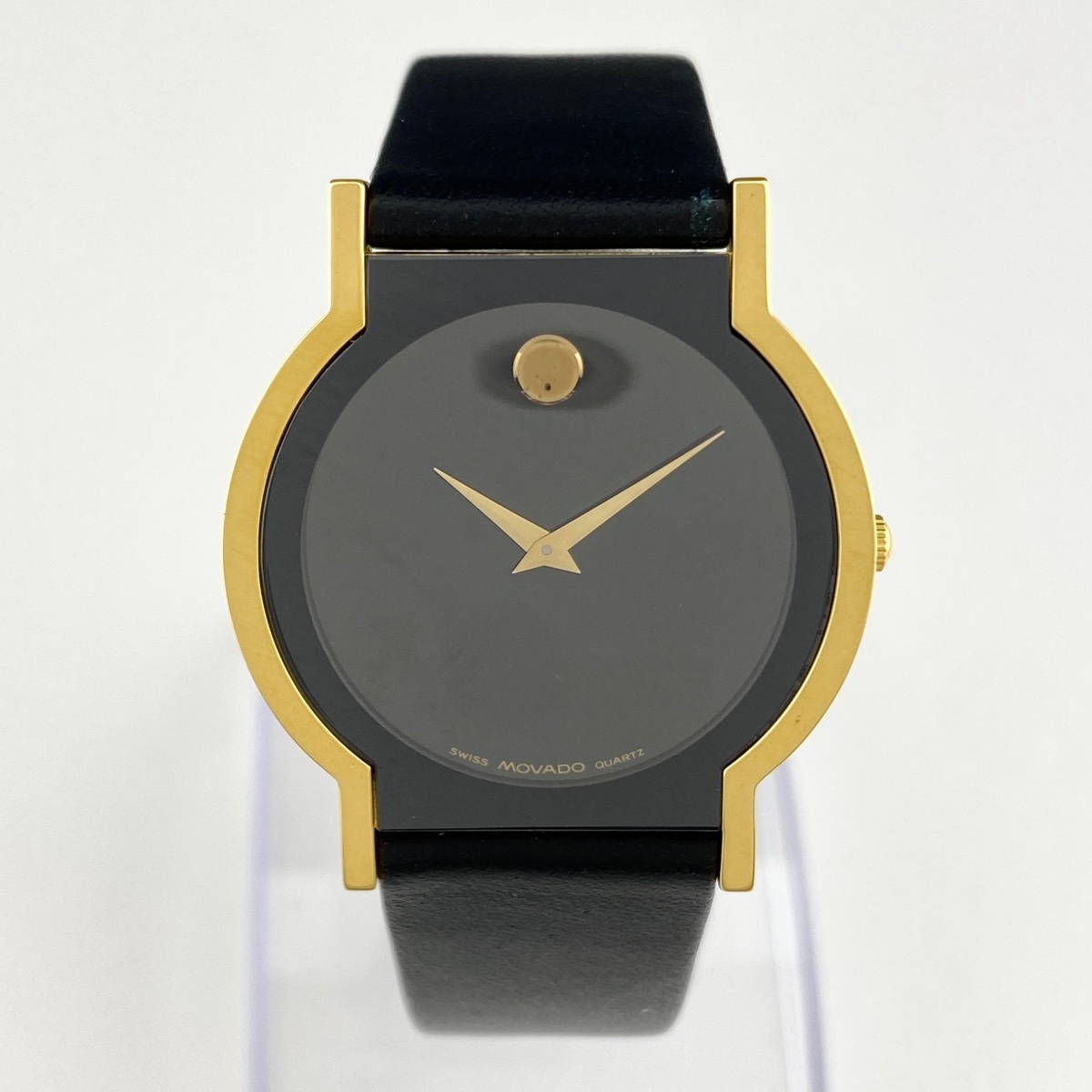 【ジャンク品】モバード Movado ミュージアム 腕時計 クォーツ 【中古】の画像2