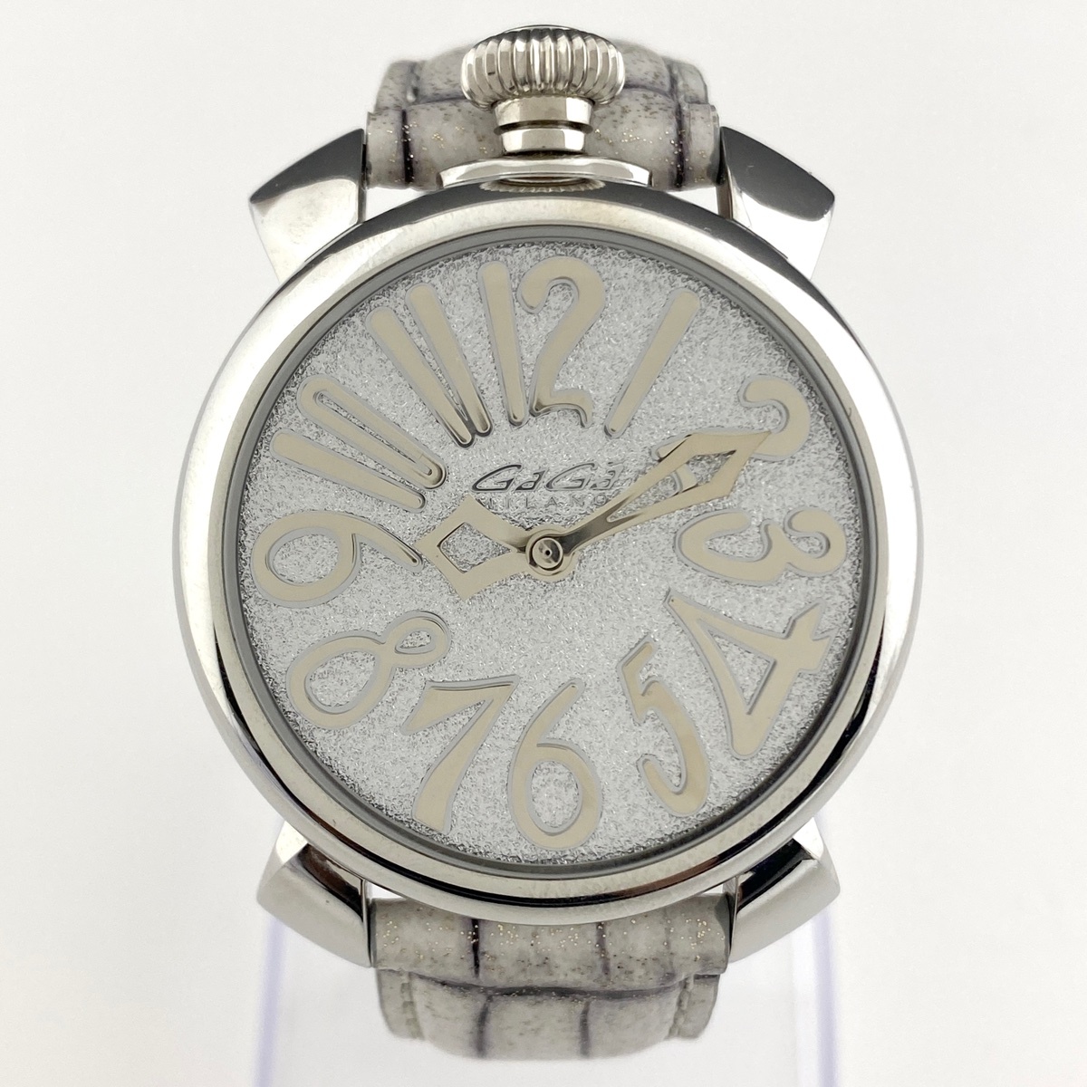 【ジャンク品】ガガ・ミラノ Gaga Milano マヌアーレ 40mm 腕時計 クォーツ 【中古】の画像2