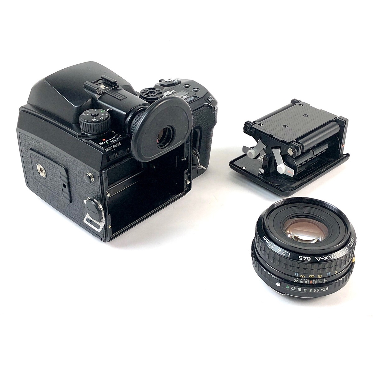 ペンタックス PENTAX 645N + SMC PENTAX-A 75mm F2.8 ［ジャンク品］ 中判カメラ 【中古】の画像10