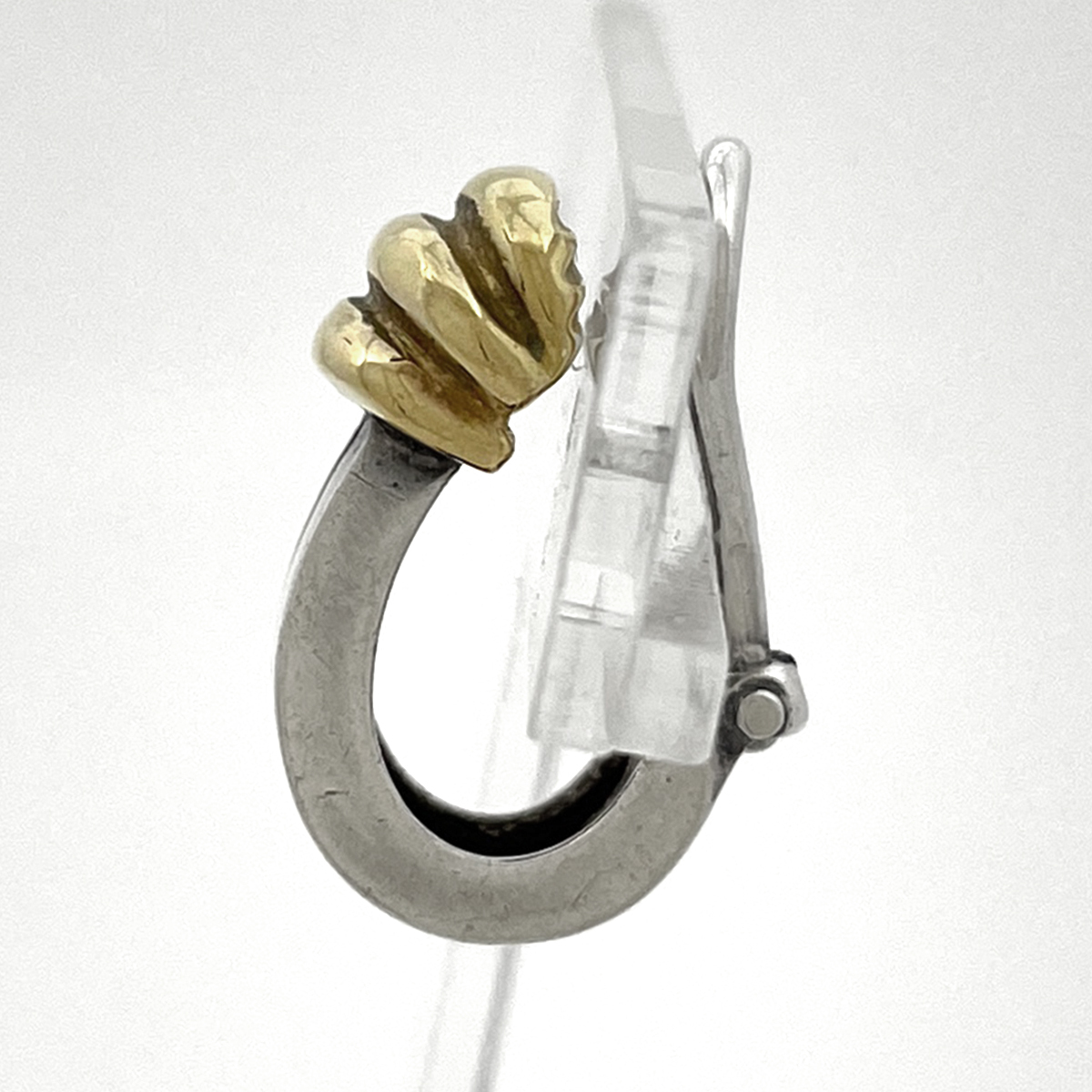  Tiffany TIFFANY&Co. glue bdo earrings combination earrings silver 925 silver lady's [ used ]