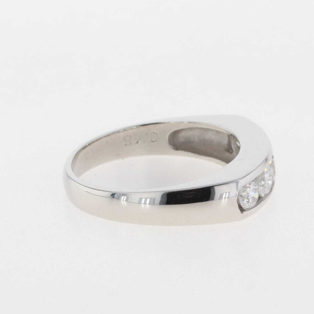 メレダイヤ デザインリング プラチナ 指輪 リング 11号 Pt900 ダイヤモンド レディース 【中古】_バイセル 14157_7