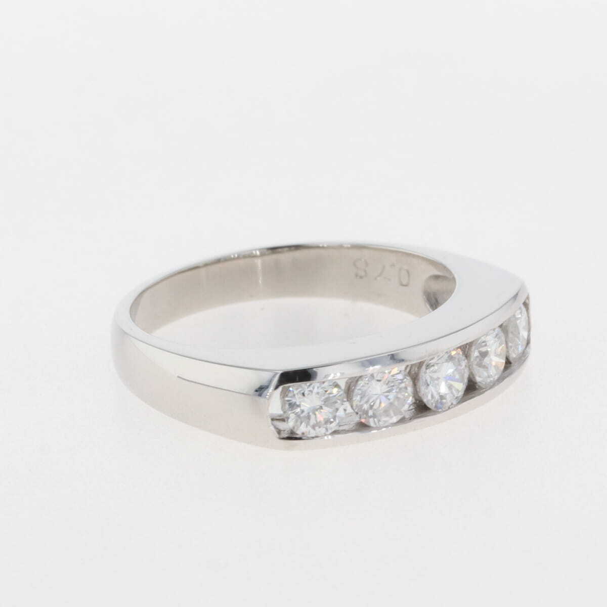 メレダイヤ デザインリング プラチナ 指輪 リング 11号 Pt900 ダイヤモンド レディース 【中古】_バイセル 14157_8