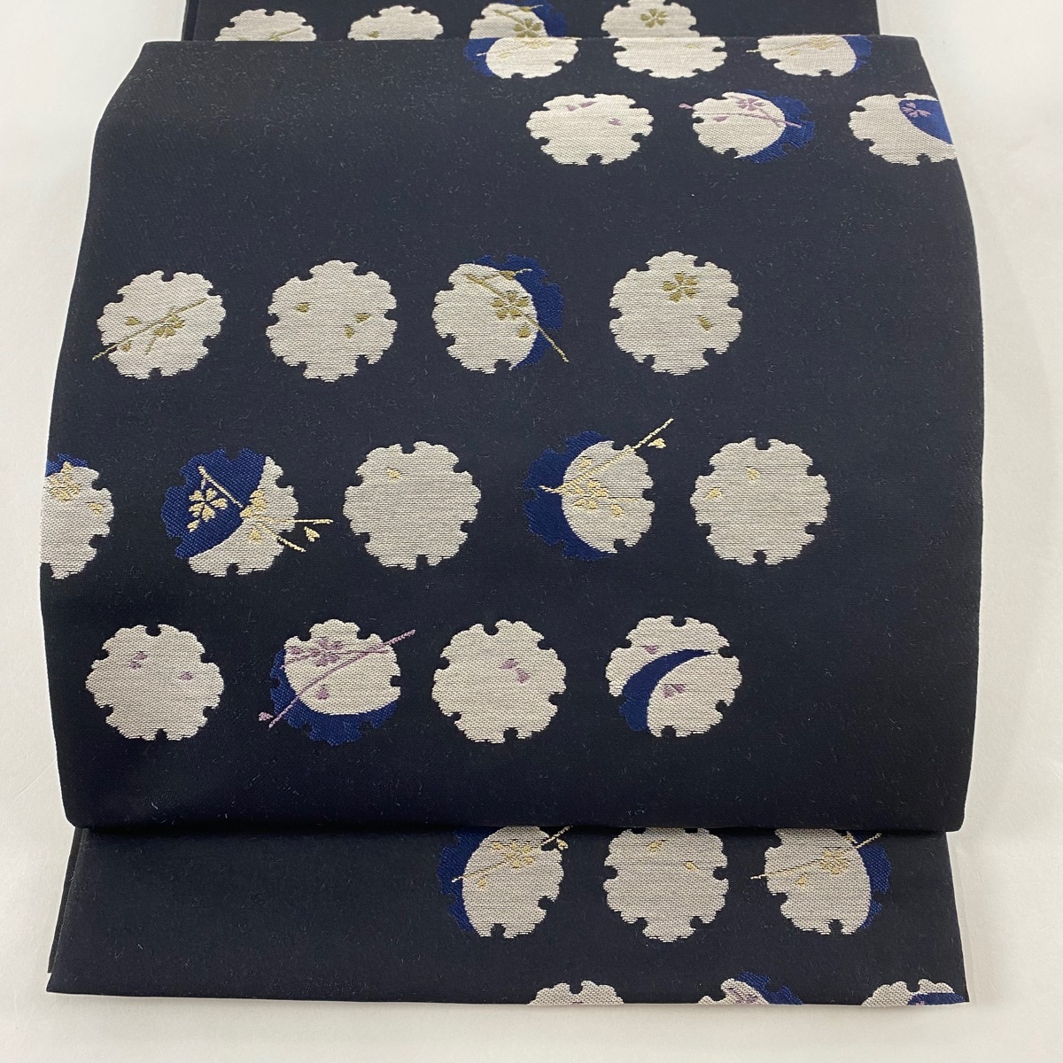 袋帯 美品 名品 全通 正絹 袋帯 美品 名品 全通 正絹