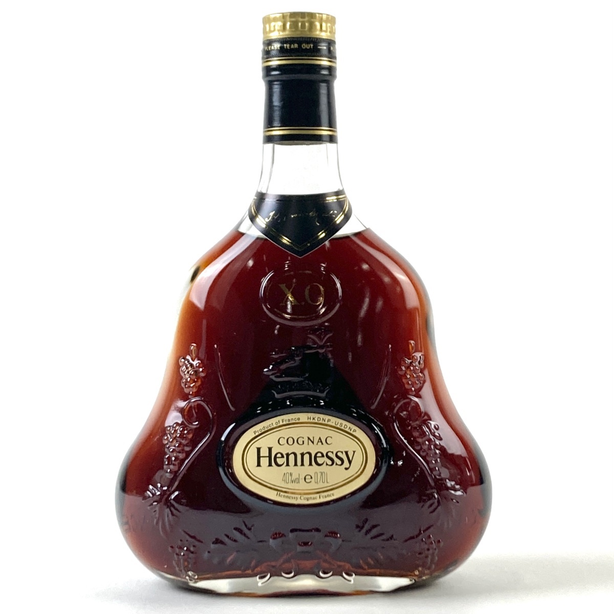 ヘネシー Hennessy XO 金キャップ クリアボトル 700ml ブランデー コニャック 【古酒】_バイセル 14693_1