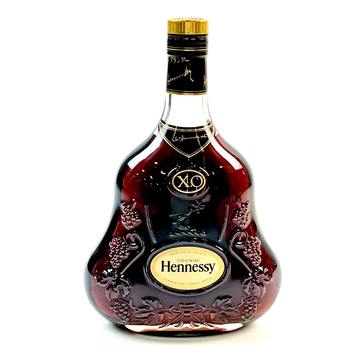 ヘネシー Hennessy XO 金キャップ クリアボトル 700ml ブランデー コニャック 【古酒】_バイセル 14693_1