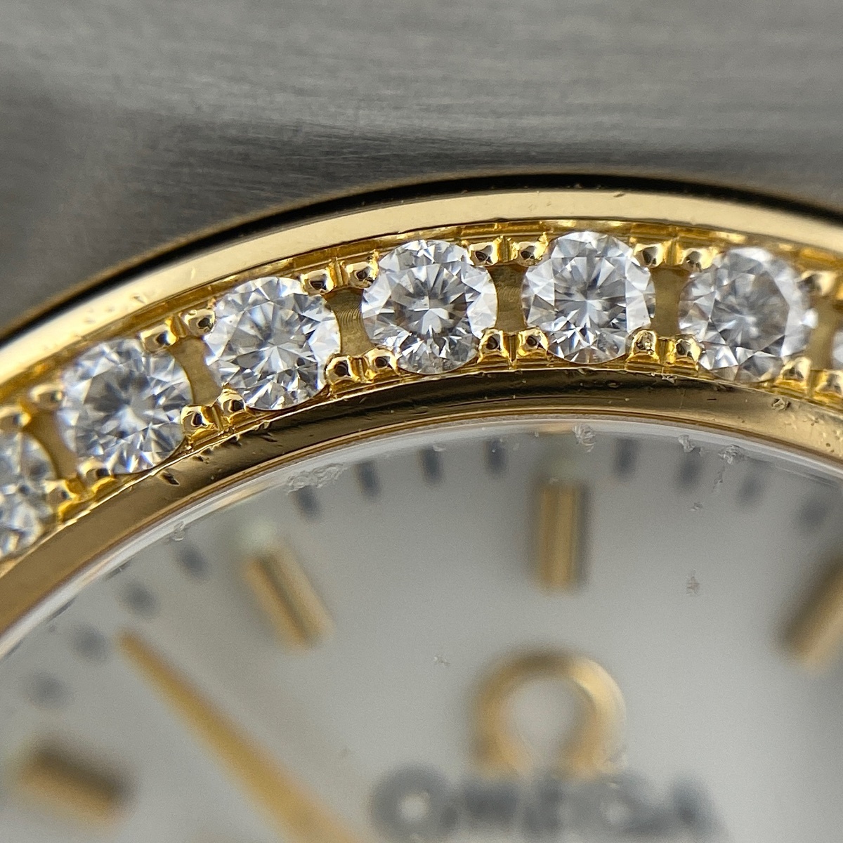 オメガ OMEGA コンステレーション ミニ 1267.70 腕時計 SS YG ダイヤモンド クォーツ ホワイト レディース 【中古】_バイセル 14150_6