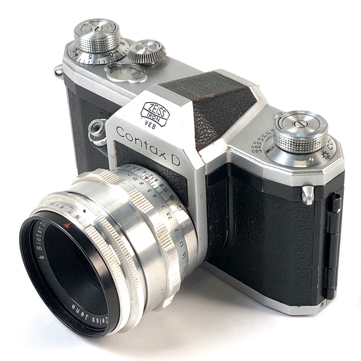 ツァイス・イコン Zeiss Ikon CONTAX D + Biotar T 58mm F2 M42 ［ジャンク品］ フィルム マニュアルフォーカス 一眼レフカメラ 【中古】_バイセル 31056_2