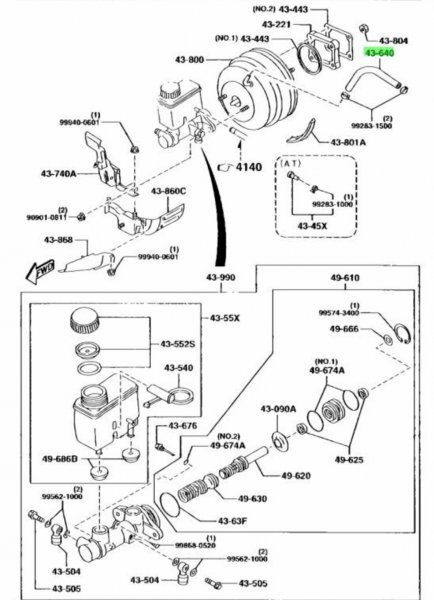 未使用品　マツダ 純正 RX-7 FD3S バキュームホース MAZDA_画像2