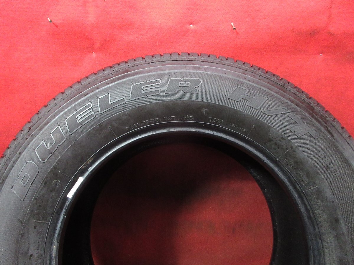 タイヤ 4本 P 255/70R18 112T M+S ブリジストン DUELER 684 II オールシーズン用 未使用品 イボ付き極上 送料無料★14760_画像9