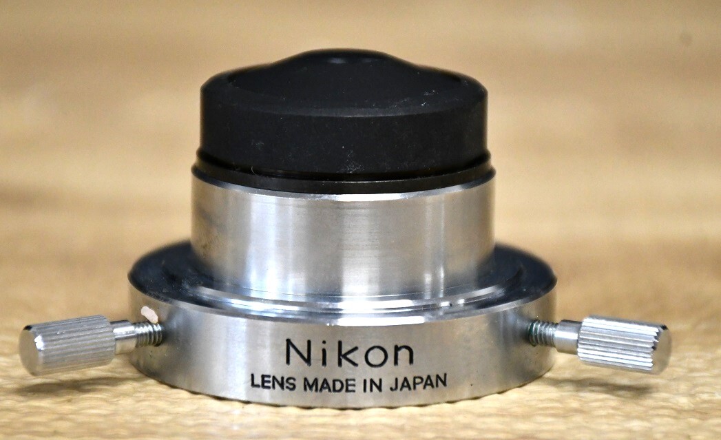 NY4-148[ present condition goods ]Nikon lens DG-2 Ultra Dark Field Condenser 1.40-1.20 Nikon 0.32 microscope lens Nikon secondhand goods storage goods 