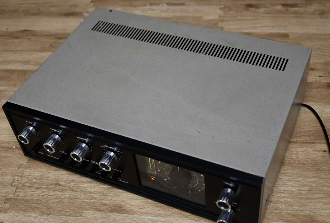 KY4-20 通電OK SANSUI サンスイ FM/AM ステレオプリアンプ TC-505 ジャンク扱いの画像4