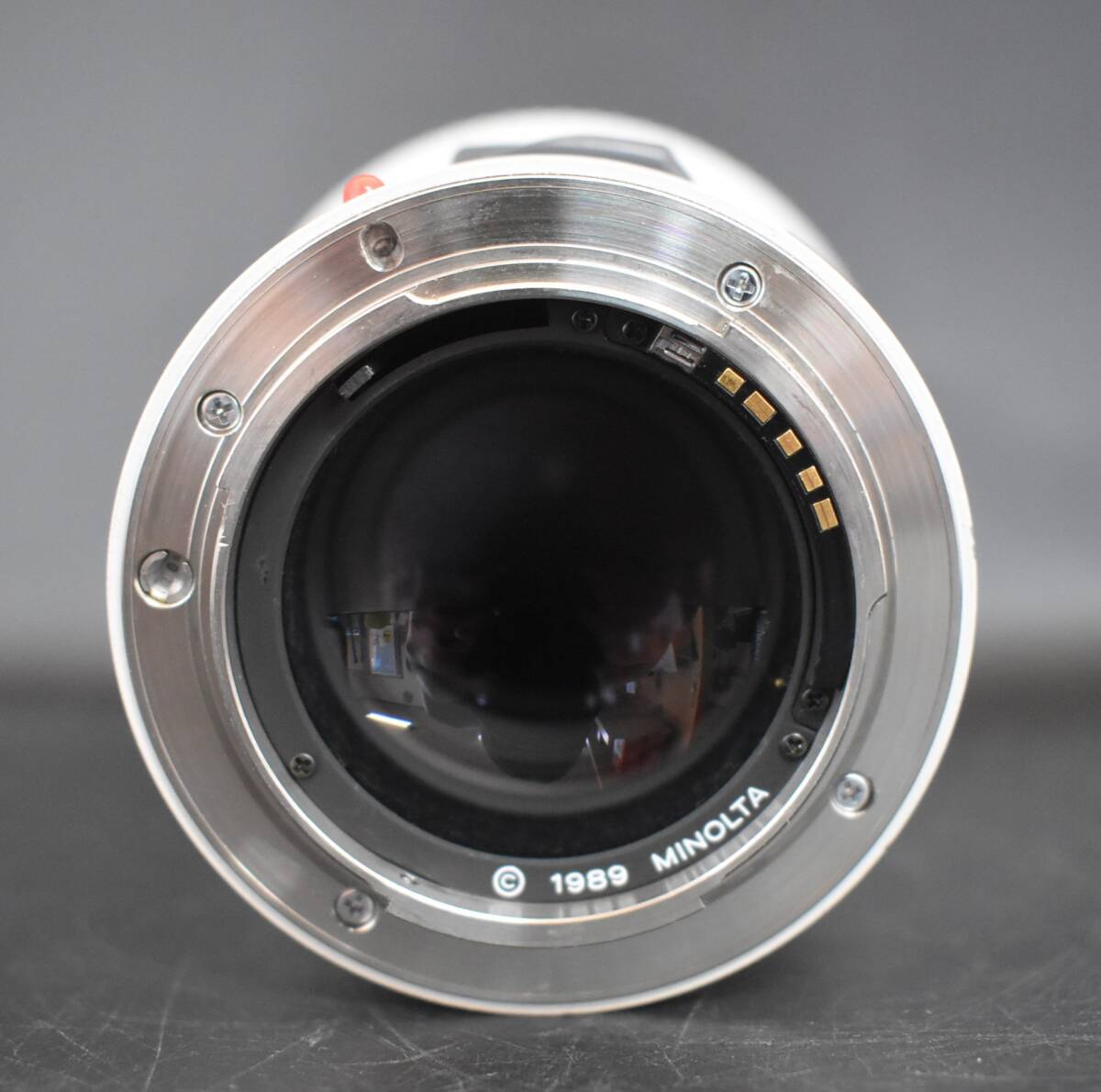 W4-75 【現状品】 MINOLTA HIGH SPEED AF APO 200MM TELE ZOOM 200mm 1:2.8 / AF 2x TELE CONVERTER-II APO ミノルタ カメラ レンズ 