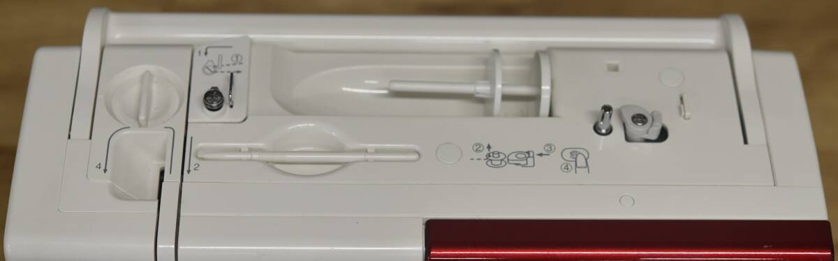 YKK4-32 現状品 JANOME ジャノメ MODEL 860型 SECiO11500 コンピューターミシン ハンドクラフト 手工芸 裁縫 ミシンの画像7