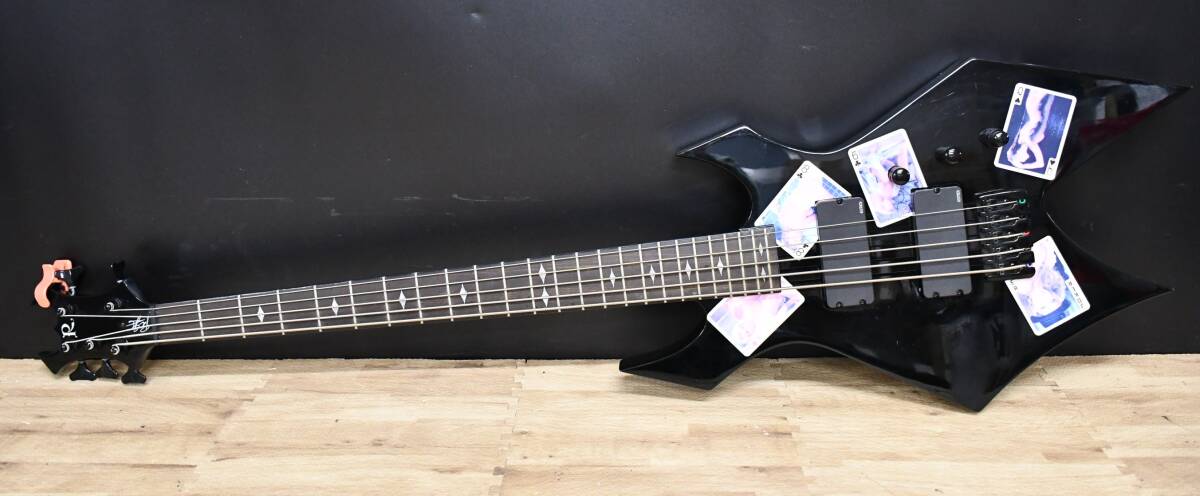 EY4-49【ジャンク品】B.C.Rich ビーシーリッチ ５弦 エレキベース ブラック系 ソフトケース付 | ベース 楽器 弦楽器 演奏 中古保管品_画像2