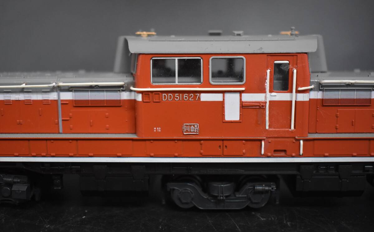 W4-38 【ジャンク品】KATO カトー 鉄道模型 国鉄DD51形 ディーゼル機関車 詳細不明 全長約22cm 動作未確認 現状品の画像8