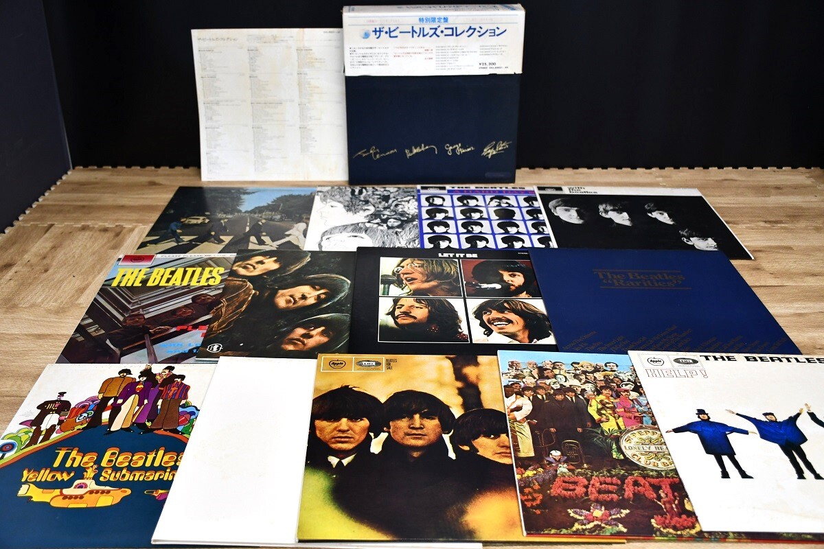 NY4-109【現状品】ザ・ビートルズ・コレクション 特別限定盤 LP14枚組 レコード ビートルズ The Beatles 中古品 保管品の画像1