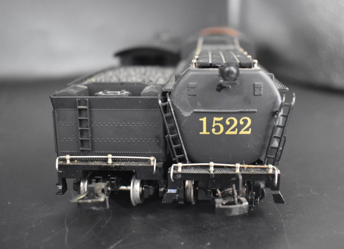M4-37【ジャンク品】鉄道模型 フリスコ FRISCO 1522 / CENTRALVERMONT 464 蒸気機関車 外国車両 詳細不明 全長約 35cm / 24cm 現状品の画像4