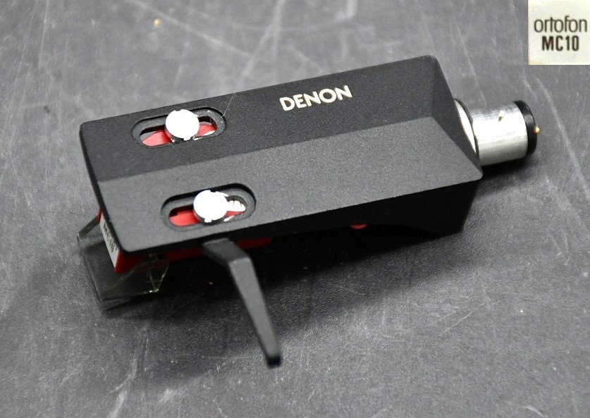 NY4-228【現状品】DENON ortofon MC10 オルトフォン カートリッジ 交換針 ターンテーブル オーディオパーツ 音出し確認済 中古品の画像1