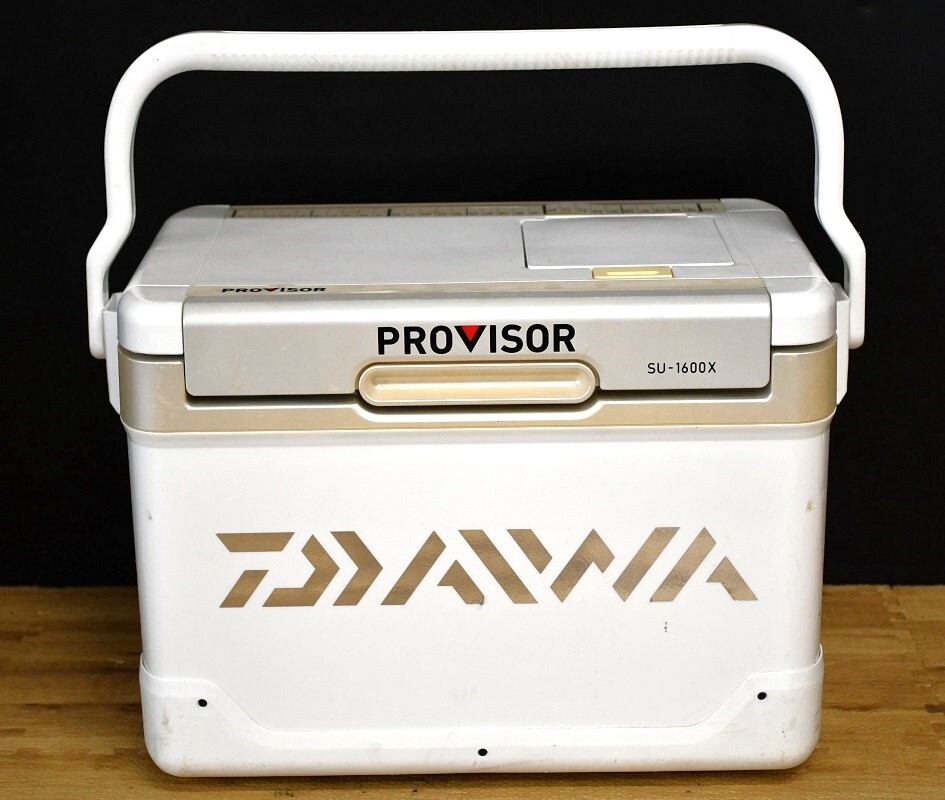 NY4-287【現状品】Daiwa クーラーボックス PROVISOR SU-1600X ダイワ 釣り道具 フィッシング アウトドア 中古品 保管品の画像1