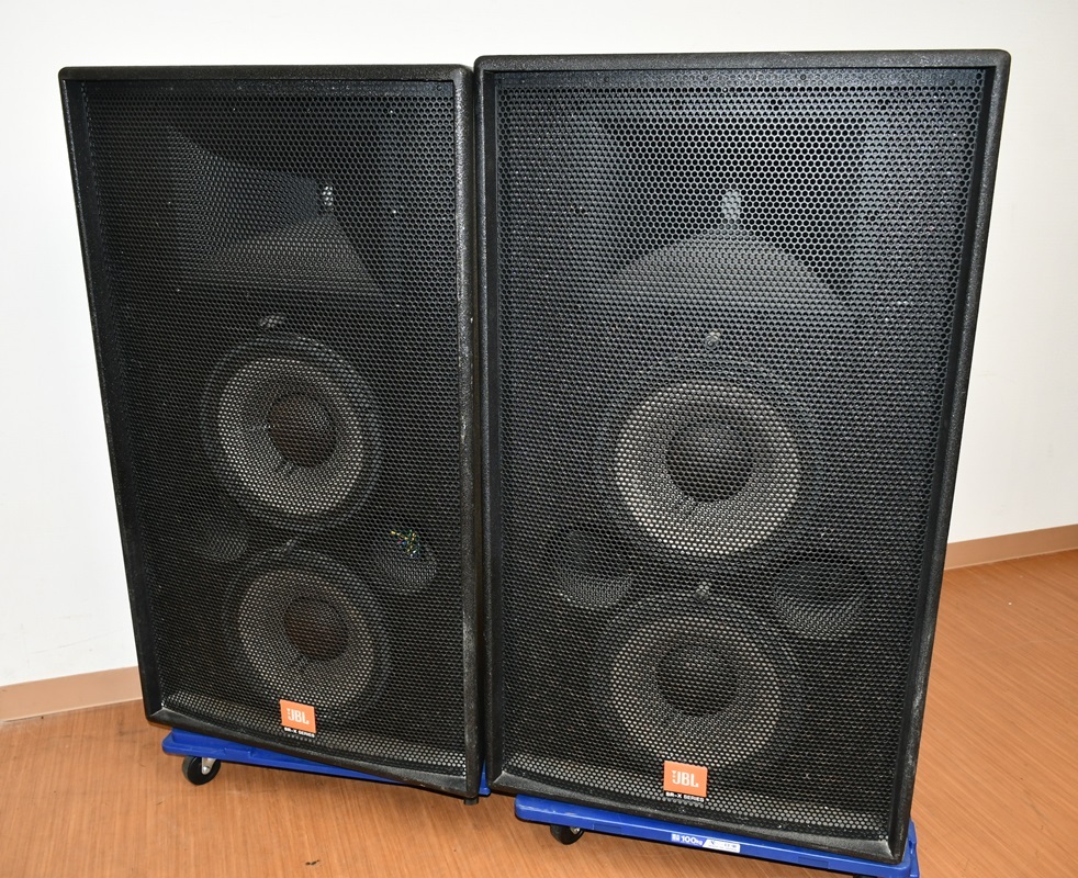 KY4-8 動作OK 現状品 JBL PA用2WAYパッシブ型スピーカーシステム SR-X Series SR4731X 新潟市西区直接可能 の画像1