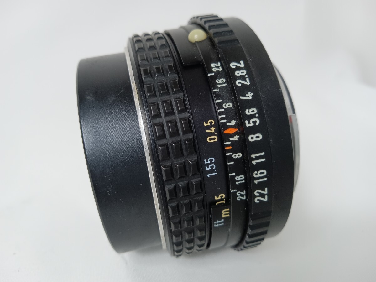 ASAHI PENTAX MV-1 フイルムカメラ SMC PENTAX-M 1:2 50mm M16の画像9