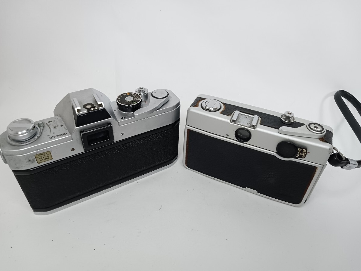ジャンク CANON Nikon PENTAX フィルムカメラ 計7台 動作未確認 同梱不可　J704_画像9