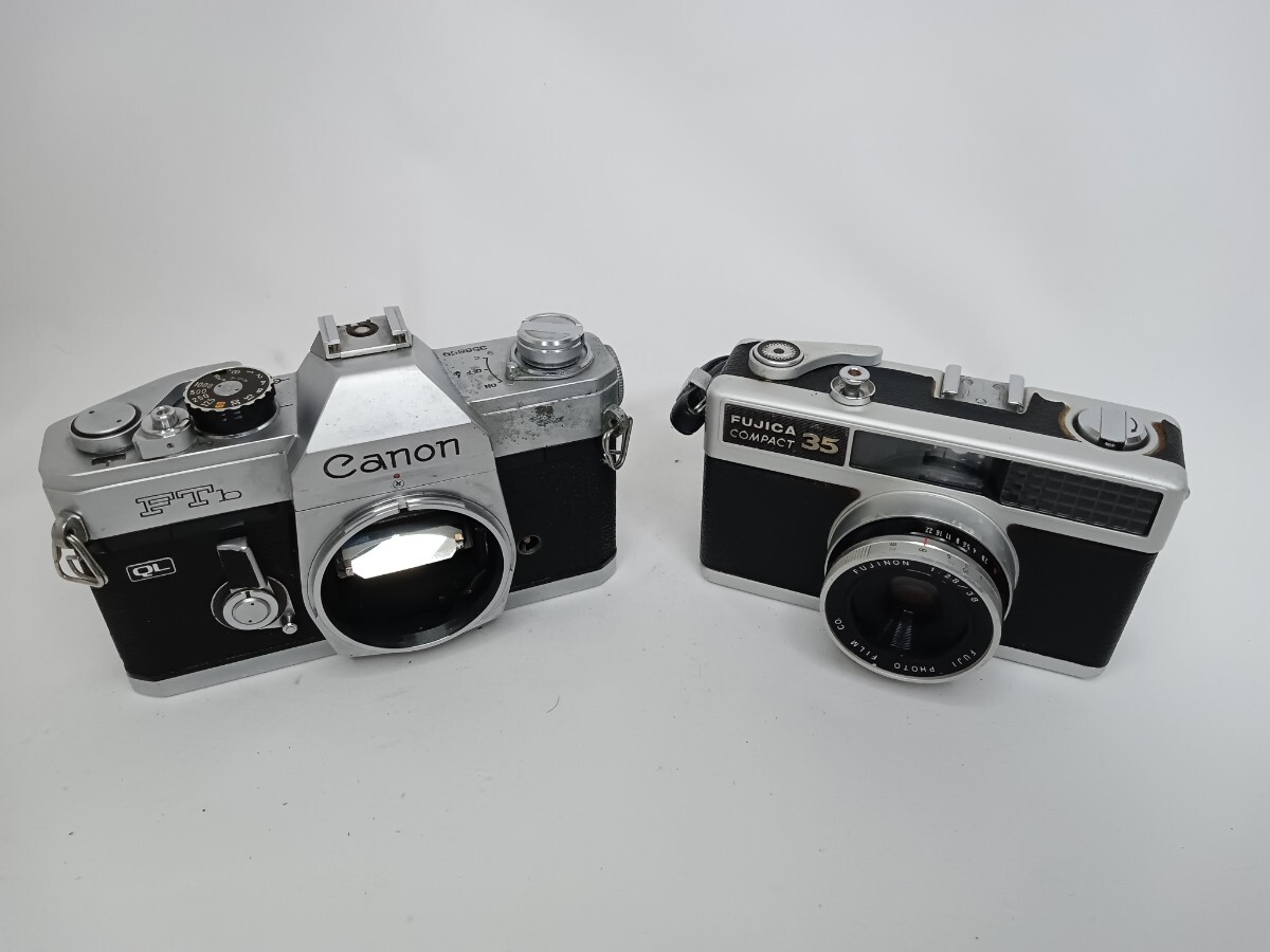 ジャンク CANON Nikon PENTAX フィルムカメラ 計7台 動作未確認 同梱不可　J704_画像8