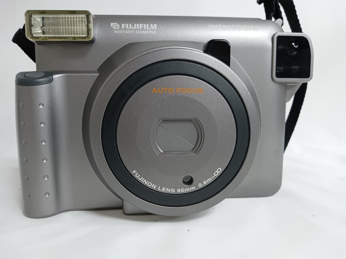 FUJIFILM フジフィルム intax500AF グレー instax インスタントカメラ 富士フィルム ポラロイドカメラ T2の画像2