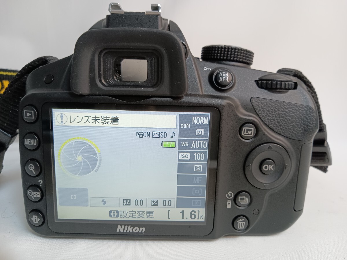 Nikon ニコン D3200 ＋ AF-S DX-NIKKOR 18-200㎜1:3.5-5.6G ED + 55-200mm f/4-5.6G ED T6の画像3