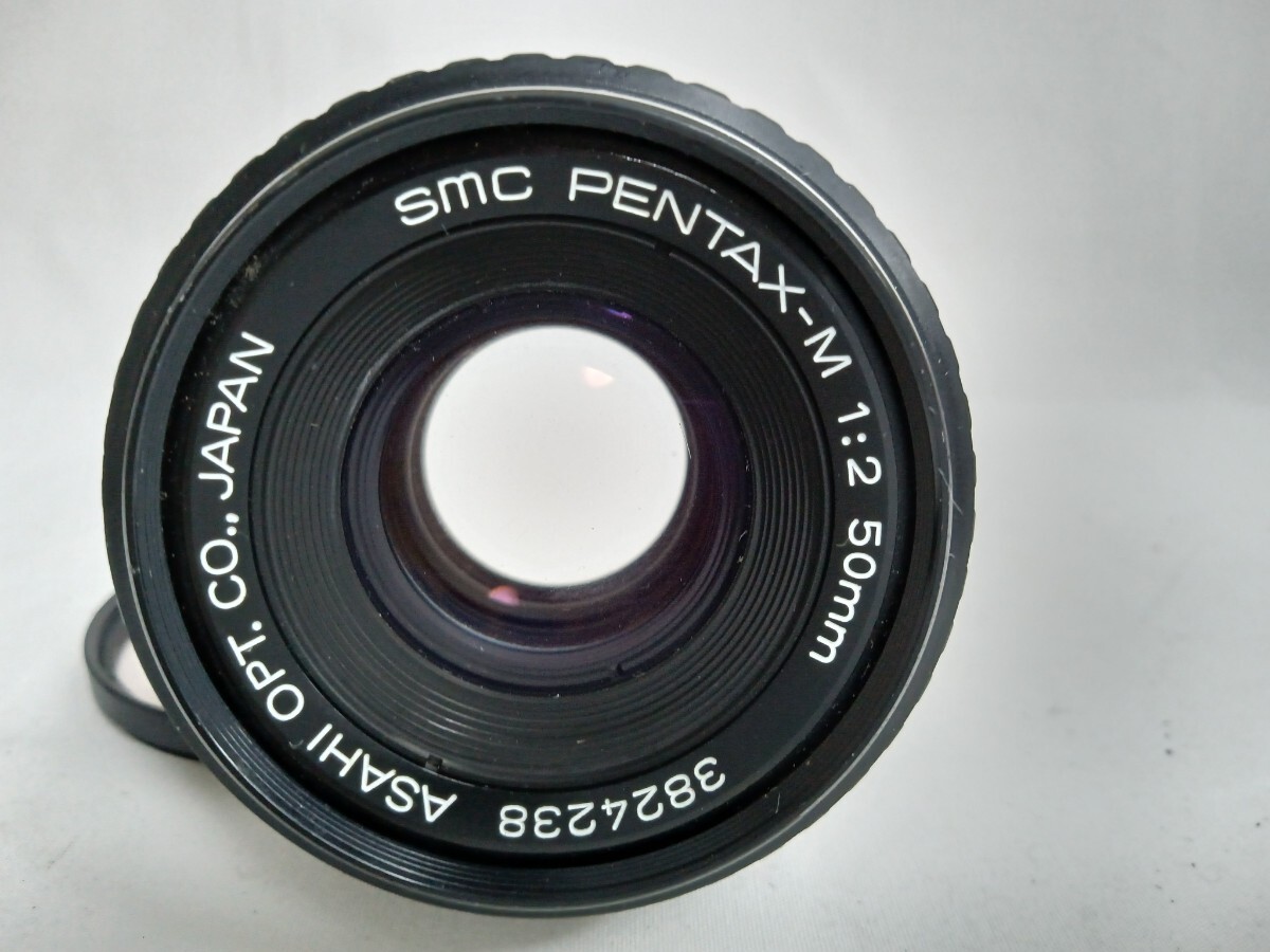 PENTAX ペンタックス MV1 smc PENTAX-M 50mm f/2 + 135mm f/3.5 一眼レフフィルムカメラ マニュアルフォーカス T24の画像9