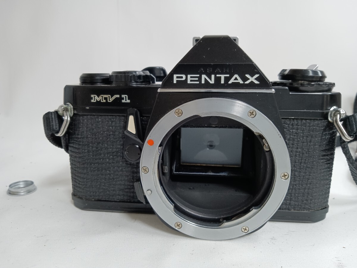 PENTAX ペンタックス MV1 smc PENTAX-M 50mm f/2 + 135mm f/3.5 一眼レフフィルムカメラ マニュアルフォーカス T24の画像2