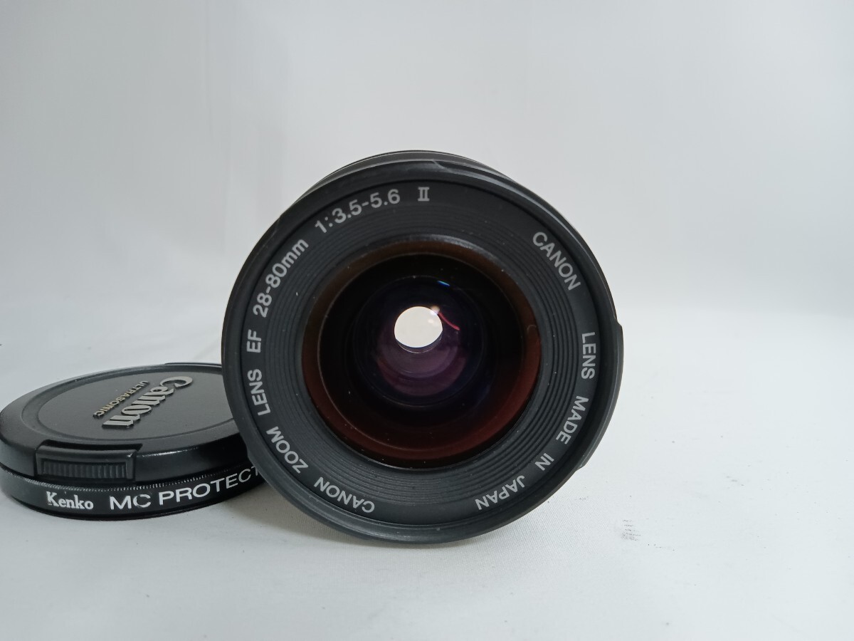Canon キャノン EOS Kiss CANON ZOOM LENS + EF 28-80mm f3.5-5.6 Ⅱフィルムカメラ T25の画像5