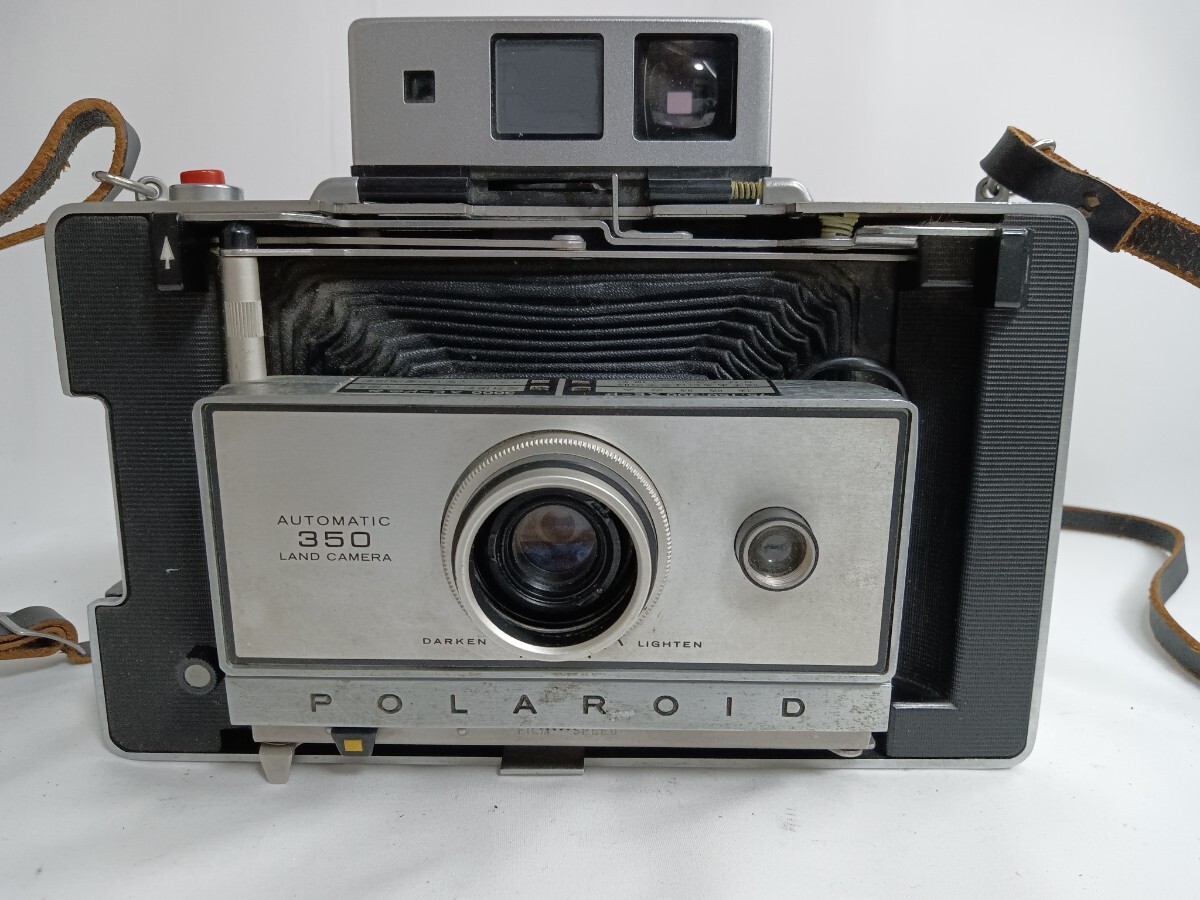 Fujifilm 富士フィルム FOTORAMA 880 Hi-CRYSTAL + Polaroid ポラロイド AUTOMATIC 350 LAND CAMERA 2点セット　T26
