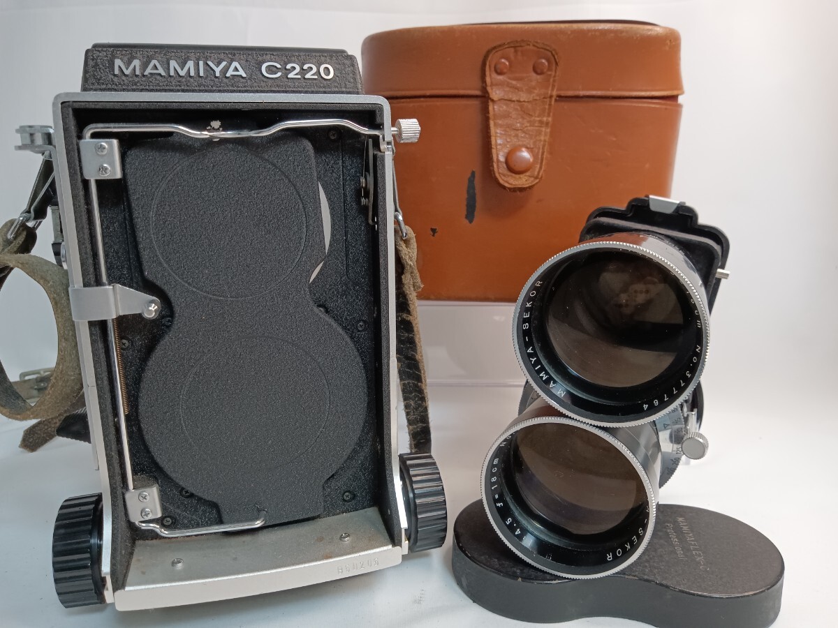 MAMIYA マミヤ C220 PROFESSIONAL + MAMIYA sekor f/4.5 F=18mm 二眼レフ T15の画像1