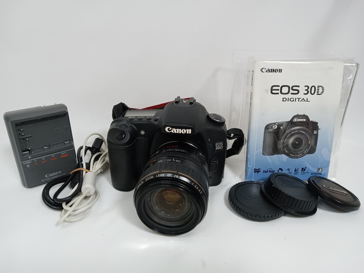 Canon キャノン EOS 30D EF 28-105mm f/3.5-4.5 一眼レフ デジタルカメラ　F22_画像1