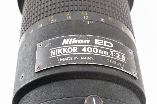 Nikon ニコン ED NIKKOR 400mm f/2.8 望遠レンズ TC-301 2X [美品] #2087292A_画像6