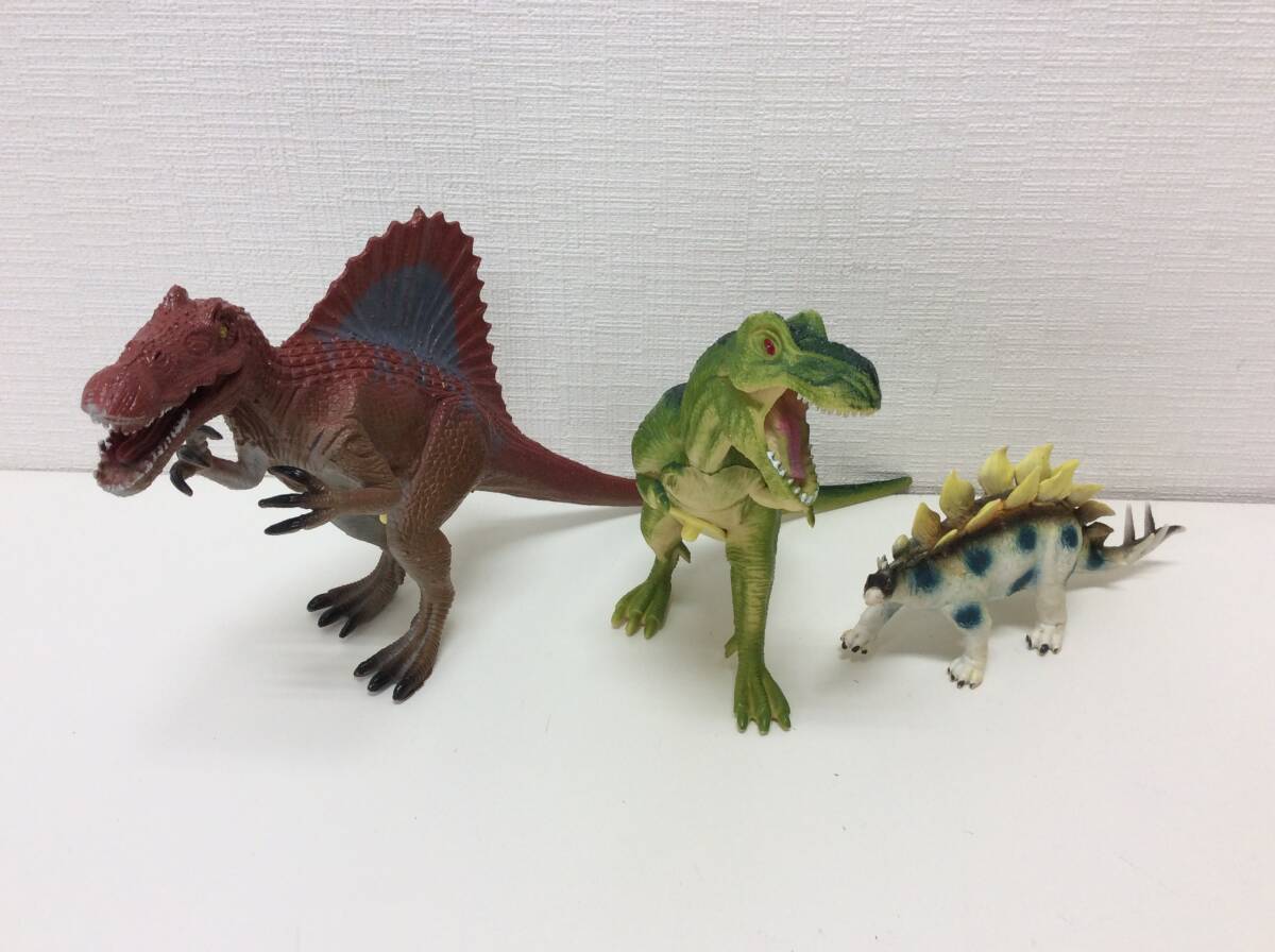 S1247 おまとめ 大量 恐竜 フィギュア ディノボトル/FAVORITE COLLECTION t.rex/トリケラトプス 他 インテリア おもちゃ 動作未確認の画像8