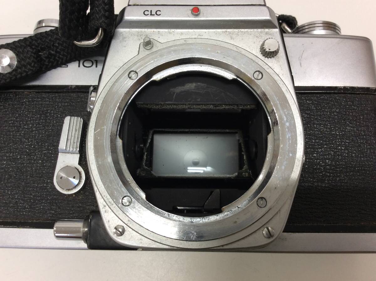 S539 ミノルタ 一眼レフカメラ SRT101 レンズ MC ROKKOR-PF 1:1.4 f=58mm MINOLTA シャッター〇 動作未確認 長期保管品の画像8