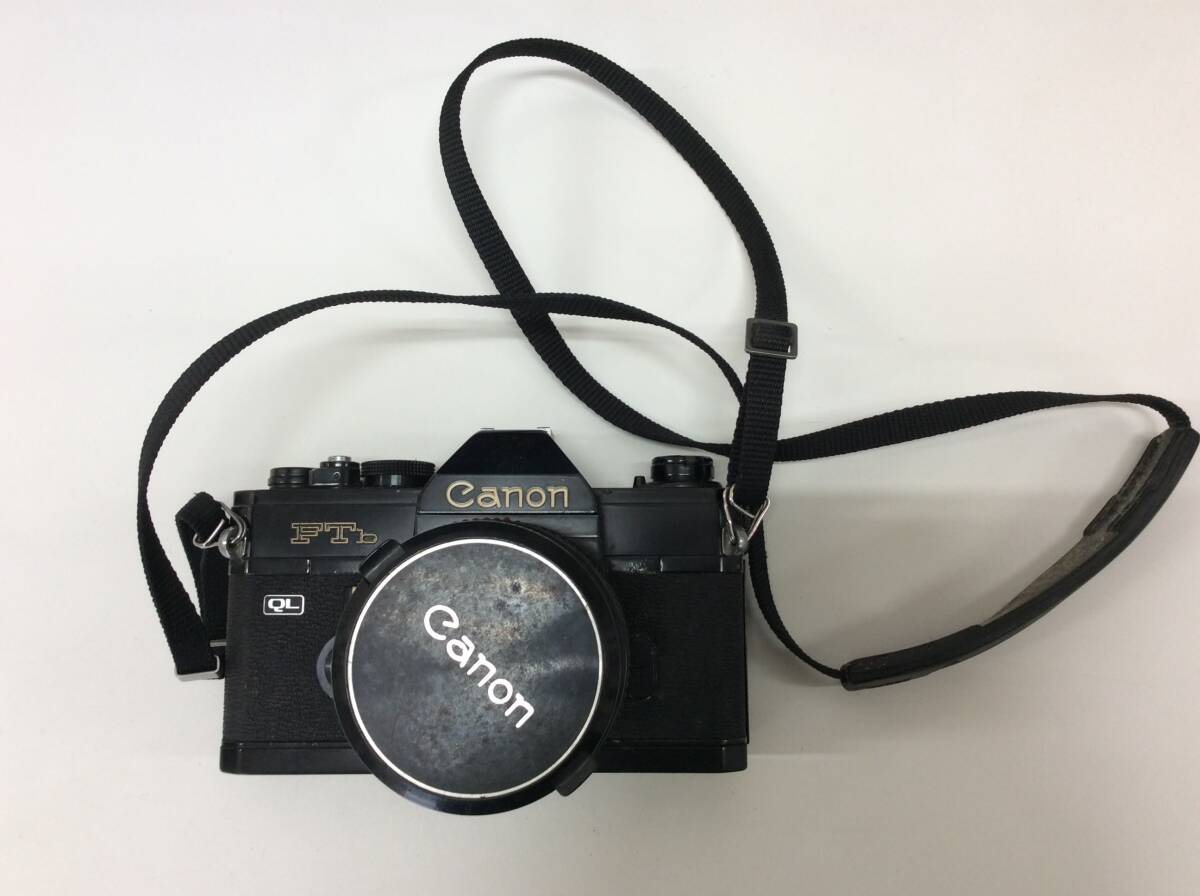 S564 canon キャノン FTb QL 35mm 1:3.5 フィルムカメラ カメラ シャッター〇 動作未確認 長期保管品の画像1