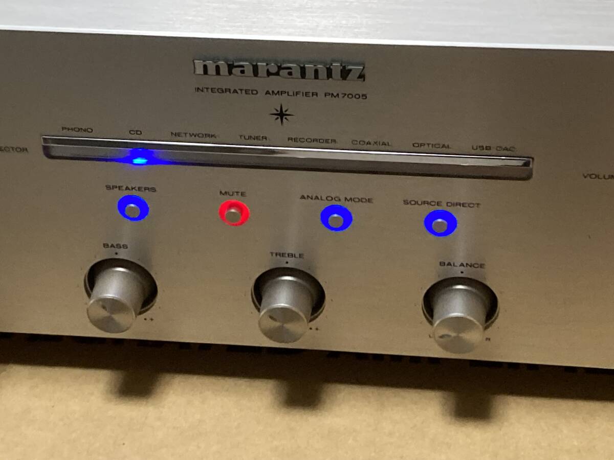 marantz マランツ プリメインアンプ PM7005  2015年製 箱/説明書/リモコン/電源ケーブル付き 美品の画像2