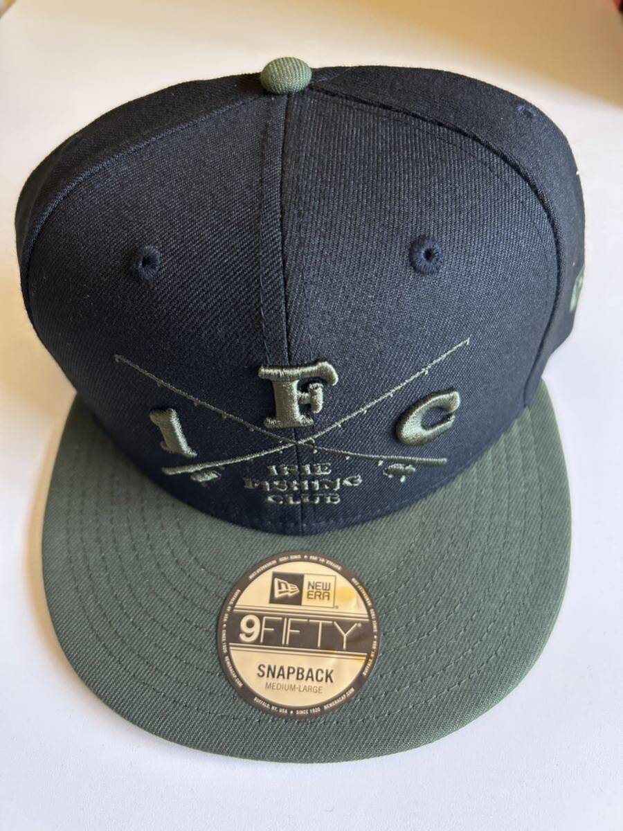 IRIE FISHING CLUB CROSS ROD 9FIFTY NEW ERA CAP black_画像1