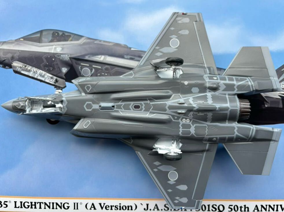 ハセガワ 1/72 F-35A ライトニングⅡ 航空自衛隊第301飛行隊50周年記念 完成品の画像9